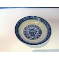 Small Chinese blue and white dish #