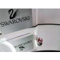 GENUINE Swan Signed SWAROVSKI Pink Heart Charm #1051166   #