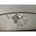 Genuine Swarovski Crystal Large Lilac Star Pendant   #