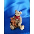 Peter Fagan Colourbox Miniatures Teddy Bear Sarah and Ted Scotland #
