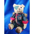 Peter Fagan Colourbox Teddy Bear Captain Arthur Crown Scotland #