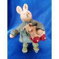 Peter Fagan Colourbox Teddy Rabbit with Toy Scotland #