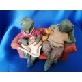 Peter Fagan Colourbox Teddy Frogs on Couch Scotland #