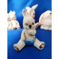 Very Sweet Ceramic 4 Rabbits
