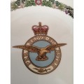 SPODE Royal Air Force 50th Anniversary Commemorative Plate - Number 3893 of 5000 #