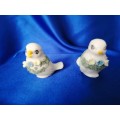 Two small china sweet Birds #