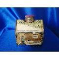 Vintage 1984 Absolutely Pure Maple Syrup Log Cabin Tin Can