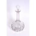 VICTORIAN CUT-GLASS DECANTER AND STOPPER