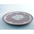 Wedgwood Lilac Jasper with White Horses Mothers Day Plate 1981