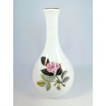 Wedgwood Hatherway Rose Bud Vase  #