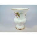 Wedgwood Mirabelle Urn Vase, Floral Design  #