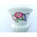 Wedgwood Pretty Urn Vase, Floral Design  #