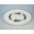 Wedgwood Hathaway Rose Oval Serving Plate  #