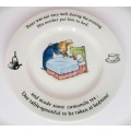 Beatrix Potter Peter Rabbit Wedgewood  Get Well Plate