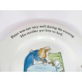 Beatrix Potter Peter Rabbit Wedgewood  Get Well Plate