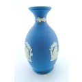 Wedgwood Jasper Blue Vase  #