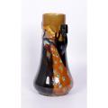 Thomas Forester and Sons Phoenix Ware art pottery two-handled vase