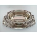Wiskemann, Brussels - Silver-plated serving dish