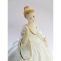 Coalport Figurine Ladies Of Fashion Samantha