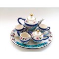 Beautiful Miniature Tea set - teaset
