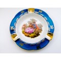 Limoges Porcelain  Plate,Vintage Soap Dish, Courting Goudeville Limoges