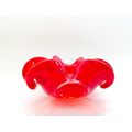 Bright Red Murano bowl