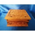 Vintage Wooden Spice Box #