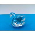 Byzantium Crystal Collection Stunning Cut Glass Crystal Swan