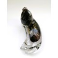 Eamonn Vereker Seal Art Glass Paperweight Handcrafted Australian