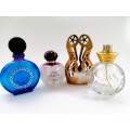 Beautiful Empty Perfume Bottles x 3