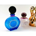 Beautiful Empty Perfume Bottles x 3