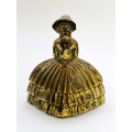 Vintage Brass Lady Bell