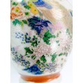 Satsuma Japan Vintage Peacock Vase