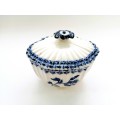 Antique blue and white Copeland Spode china Lidded Dish