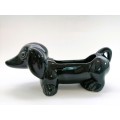 Very cute vintage Black Dachshund Sausage Dog holder