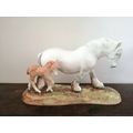 Royal Doulton Large Pride of the Shires HN2528 horse & Foal  by W.M. Chance