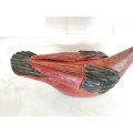 Vintage Large 44cm Wooden Duck  Hand Carved
