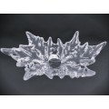 Spectacular LALIQUE Champs-Elysees clear crystal centerpiece bowl