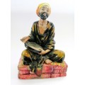 Royal Doulton Porcelain Figurine, Mendicant HN1365 Hand Painted Seated Man