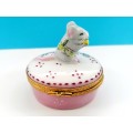 Limoges France Trinket Box My First Tooth Mouse Ltd Peint Main Marque