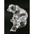 Swarovski Crystal Grizzly Bear Rare Encounters 7637NR006