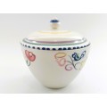 Poole Pottery Hand Painted Lidded dish 1959-1967