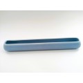 Poole Pottery Hand Painted Long blue possi trough 1940`s