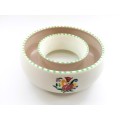 Poole Pottery Hand Painted Round Possi Bowl 1970`s