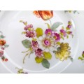 Meissen porcelain plate Vintage flowers