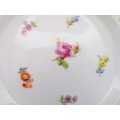 Meissen porcelain plate Vintage flowers