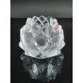 Orrefors Sweden Crystal Art Glass Votive Candle Holder