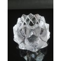Orrefors Sweden Crystal Art Glass Votive Candle Holder