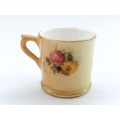 Royal Worcester miniature tankard with blush decoration