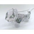 Cristal DArques 24% Lead crystal Cat Candy Dish #